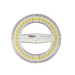 GONIOMETRO 12 cm. 360°