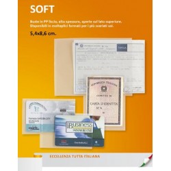 BUSTA U 5,4x8,6 SOFT 100 Pz.