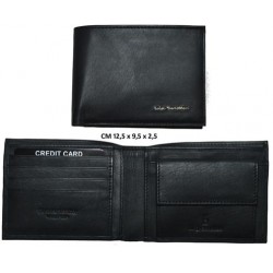 PORTAFOGLIO UOMO CLASSICO NERO