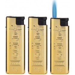 ACCENDINO JET METAL CASE GOLD