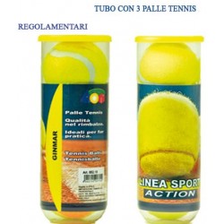PALLINE TENNIS IN TUBO DA 3 PZ