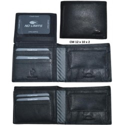 PORTAFOGLI UOMO NO LIMITS NERO