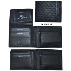 PORTAFOGLI UOMO NO LIMITS NERO