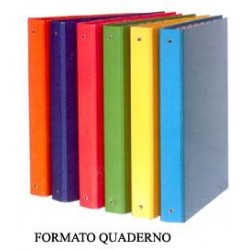 CARTELLE QUAD. C/ANELLI A5...